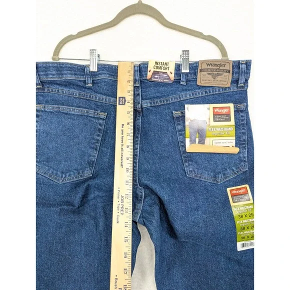 Wrangler Comfort Flex Waistband Regular Fit Jean - Men's Size 36x29 - Picture 8 of 10